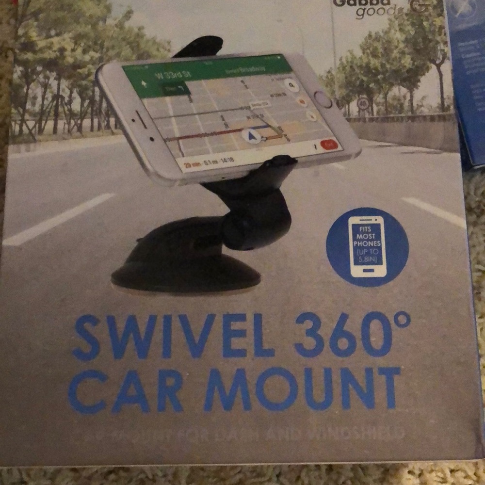 Swivel 360 car mount